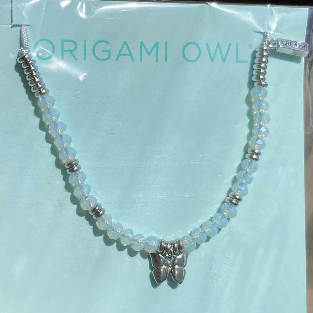Origami Owl GROWTH Butterfly Bracelet